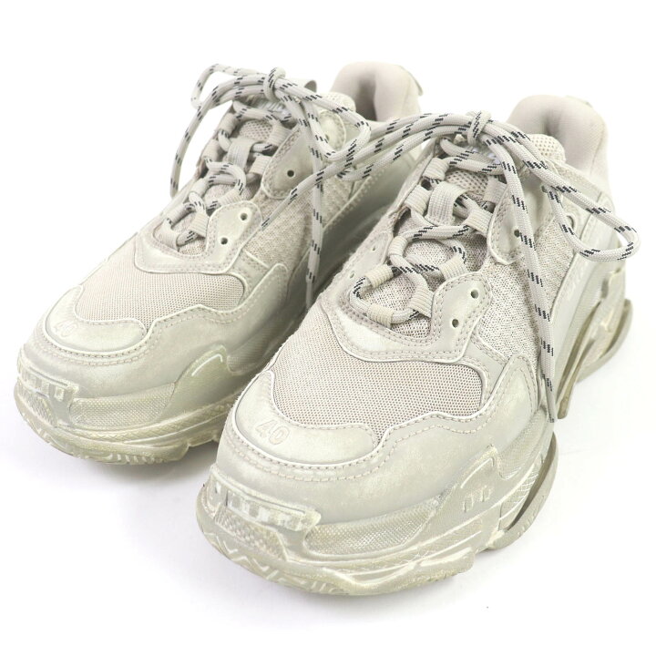 楽天市場】美品□BALENCIAGA バレンシアガ 536737 TRIPLE-S トリプルS 