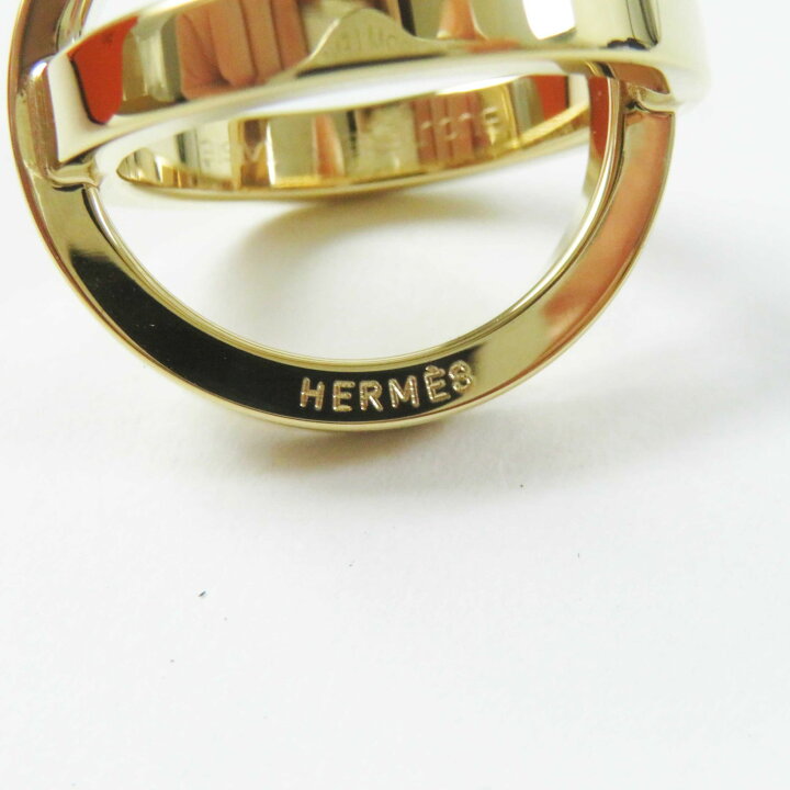 楽天市場】美品 HERMES エルメス コスモス GP スカーフリング ゴールド  
