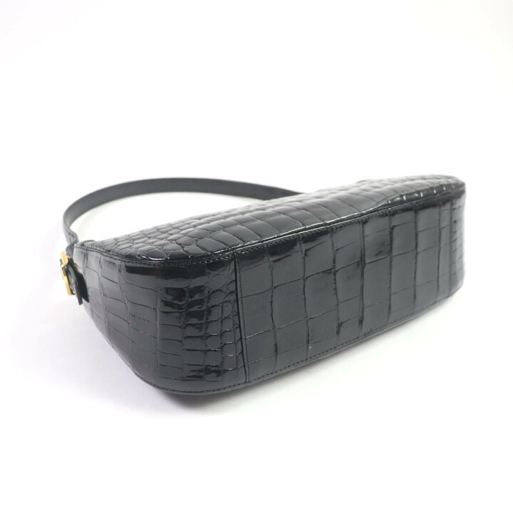 楽天市場】美品☆sanpo 三宝/サンポウ JRAタグ付き クロコダイルレザー 