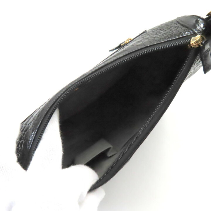 楽天市場】美品☆sanpo 三宝/サンポウ JRAタグ付き クロコダイルレザー 