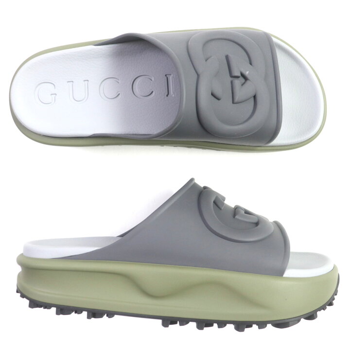 楽天市場】未使用品▽GUCCI グッチ 692380 インターロッキングG 厚底  