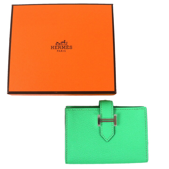 楽天市場】未使用品△HERMES エルメス ベアンミニ ヴェールコミック 
