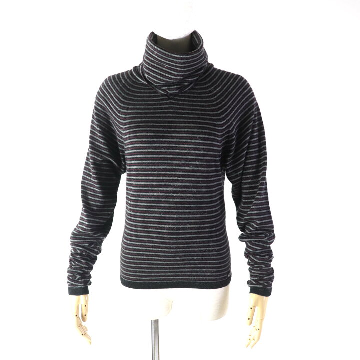 楽天市場】美品☆CHANEL シャネル P42542 カシミヤ シルク混 ココ  