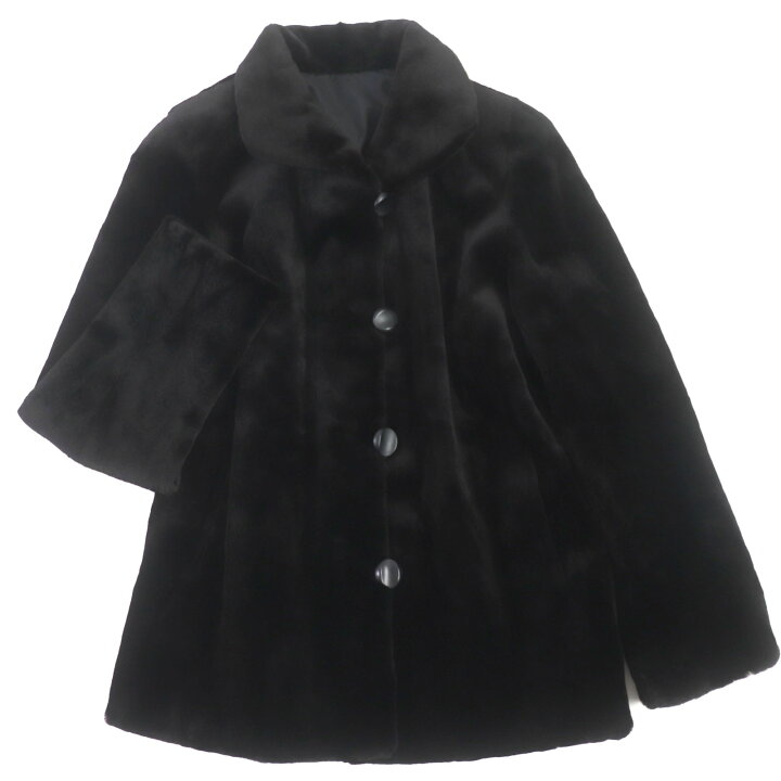 楽天市場】美品▽シェアードミンク MINK リバーシブル 本毛皮コート  
