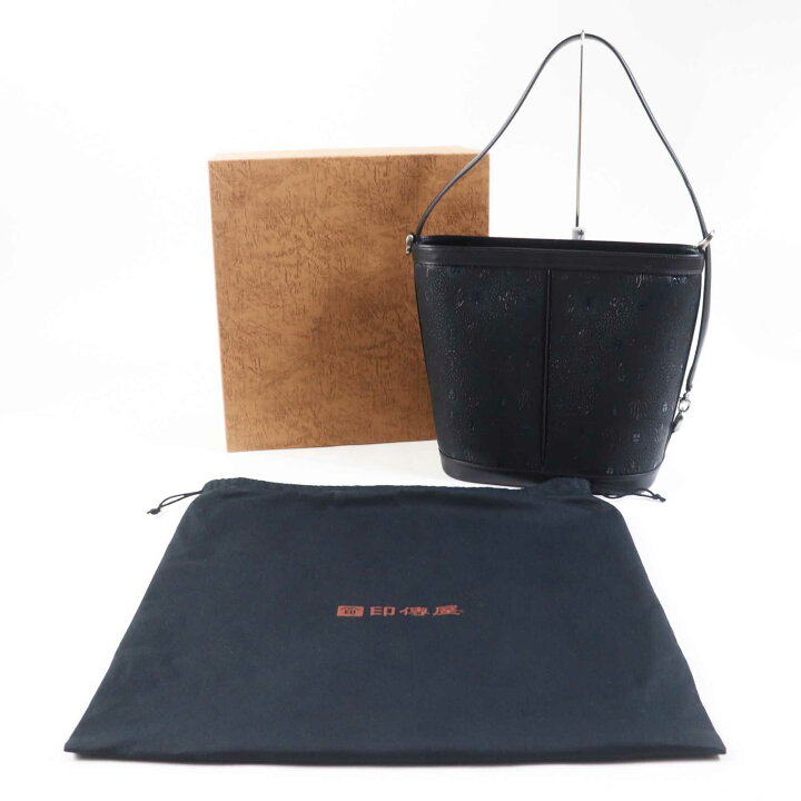 楽天市場】極美品◎INDENYA 印傳屋 総柄 うるし加工 鹿革 ディアスキン  