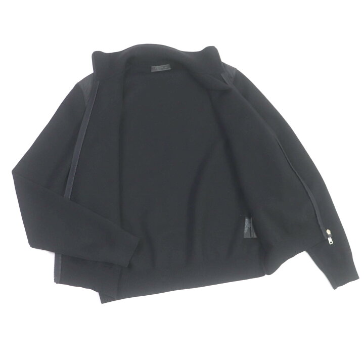 楽天市場】極美品□PRADA プラダ UMC134 バージンウール ナイロン切替 