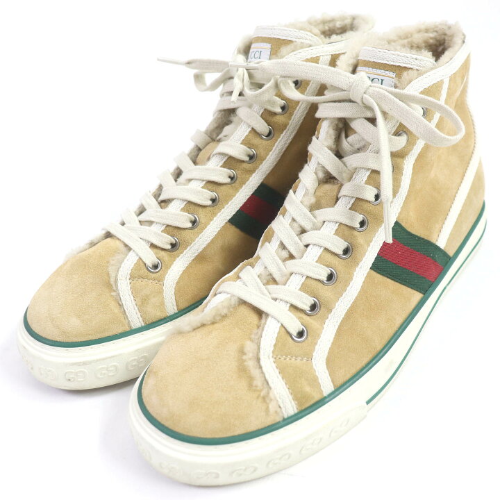 楽天市場】美品□GUCCI グッチ GUCCI TENNIS 1977 ウェブライン ボア 
