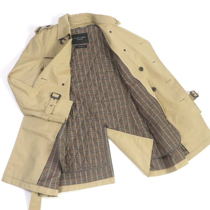 楽天市場】美品□BURBERRY BLACK LABEL バーバリーブラックレーベル 