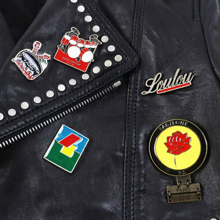 楽天市場】美品◎SAINT LAURENT PARIS サンローランパリ 18AW 530735 