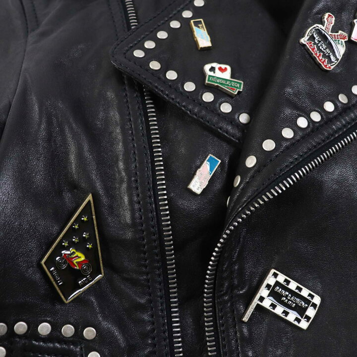楽天市場】美品◎SAINT LAURENT PARIS サンローランパリ 18AW 530735 