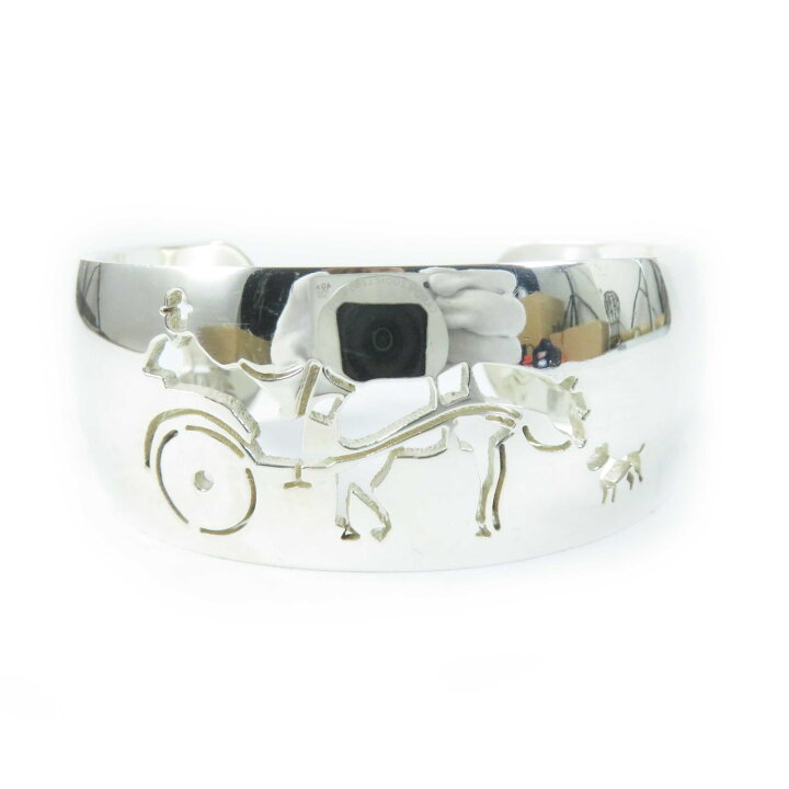 楽天市場】美品◎HERMES エルメス ヴィンテージ カレーシュ 馬車 犬 