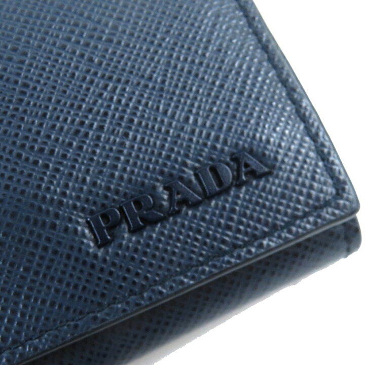 楽天市場】美品△PRADA プラダ 2MM935 サフィアーノレザー ロゴ入り 