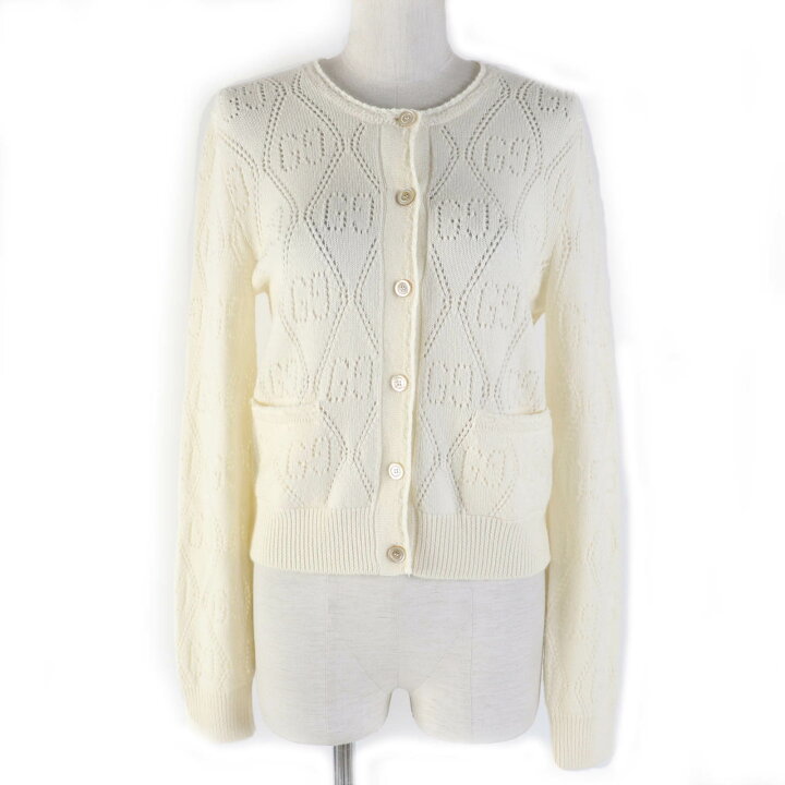 楽天市場】極美品☆GUCCI グッチ 642117 ウール100％ インター 