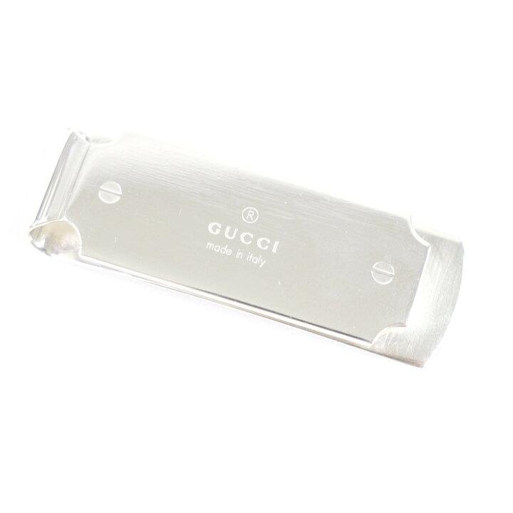 楽天市場】美品□GUCCI グッチ 228129 Ag925 ロゴ入り スクエア 札ばさ 