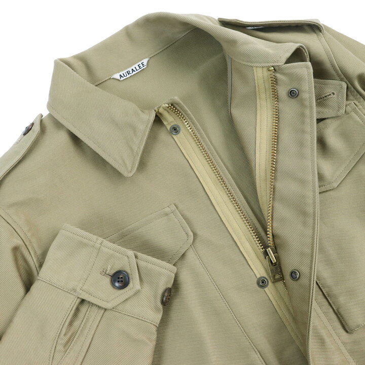 楽天市場】極美品△AURALEE オーラリー WASHED DOUBLE CLOTH FIELD 