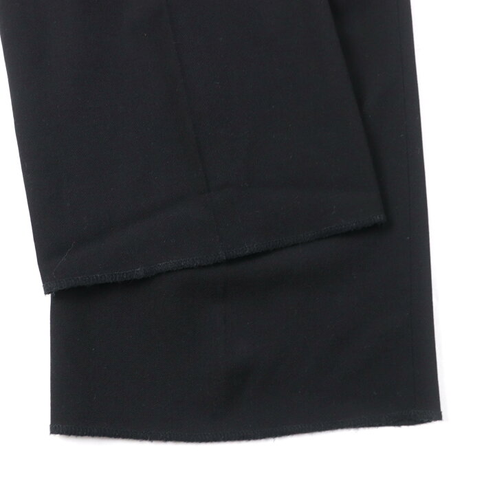 楽天市場】未使用品☆GUCCI グッチ ロゴレザー金具付 ウールパンツ  