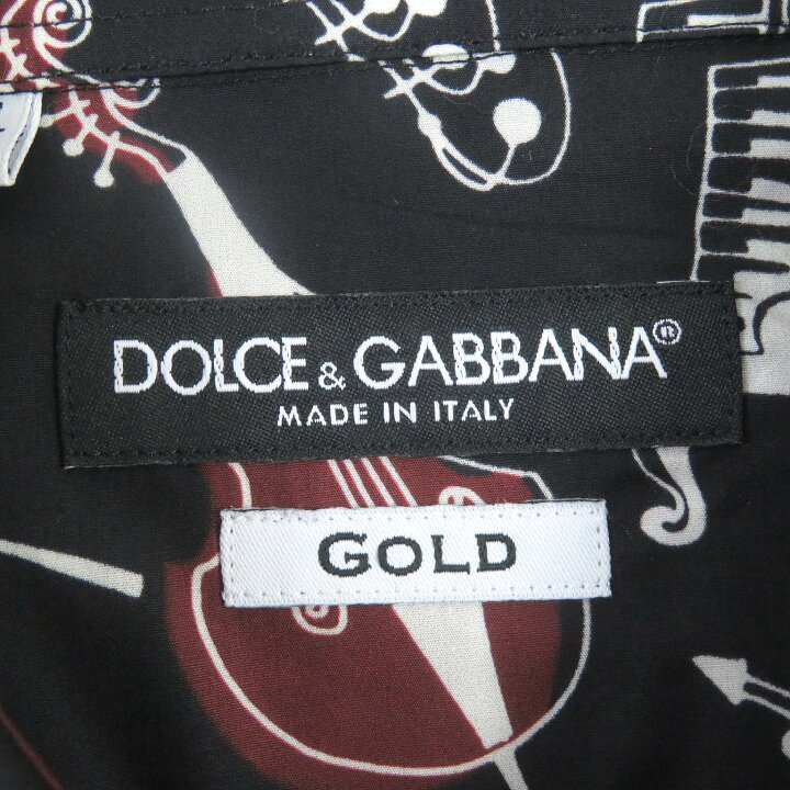楽天市場】未使用品□DOLCE&GABBANA ドルチェ＆ガッバーナ GOLD 黒タグ 