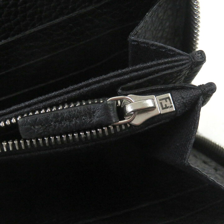 楽天市場】良品□FENDI フェンディ 7M0210 セレリア ステッチ ラウンド  