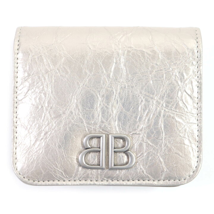 楽天市場】美品□BALENCIAGA バレンシアガ 765459 BBロゴ シルバー金具 
