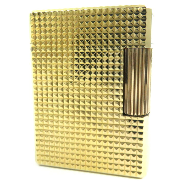 良品○Dupont デュポン ライン1 ショート 総柄 ローラー式 喫煙グッズ  