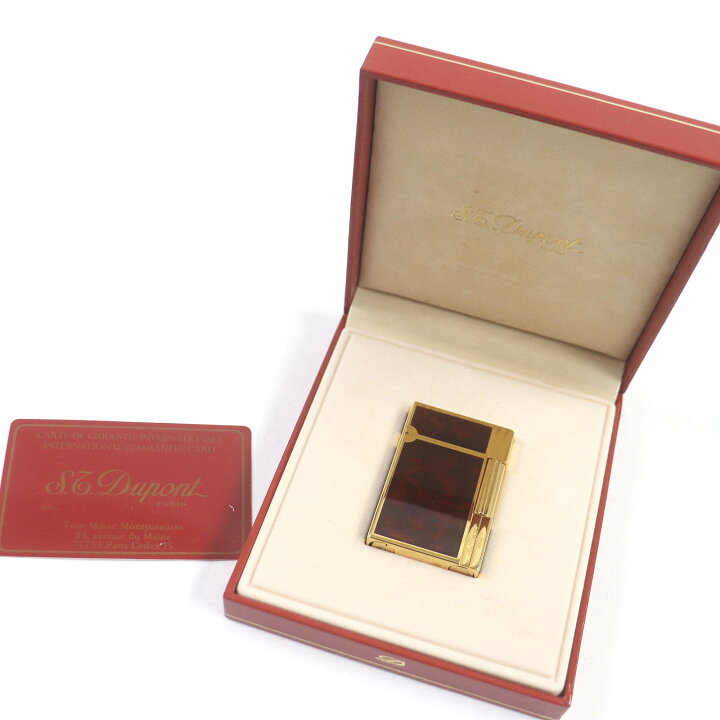 楽天市場】極美品□Dupont デュポン ギャッツビー マーブル柄 スクエア  