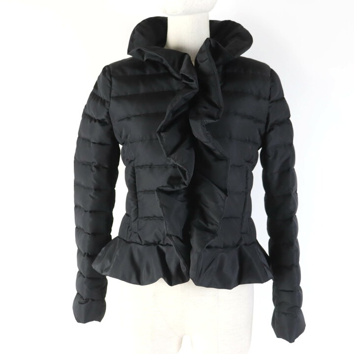 楽天市場】美品☆VALENTINO ヴァレンティノ シルク フリルデザイン ZIP  