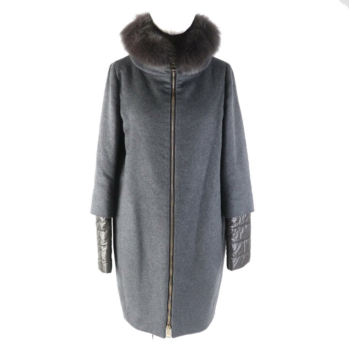 楽天市場】極美品△Herno ヘルノ CA0163D-38020 カシミヤ100 