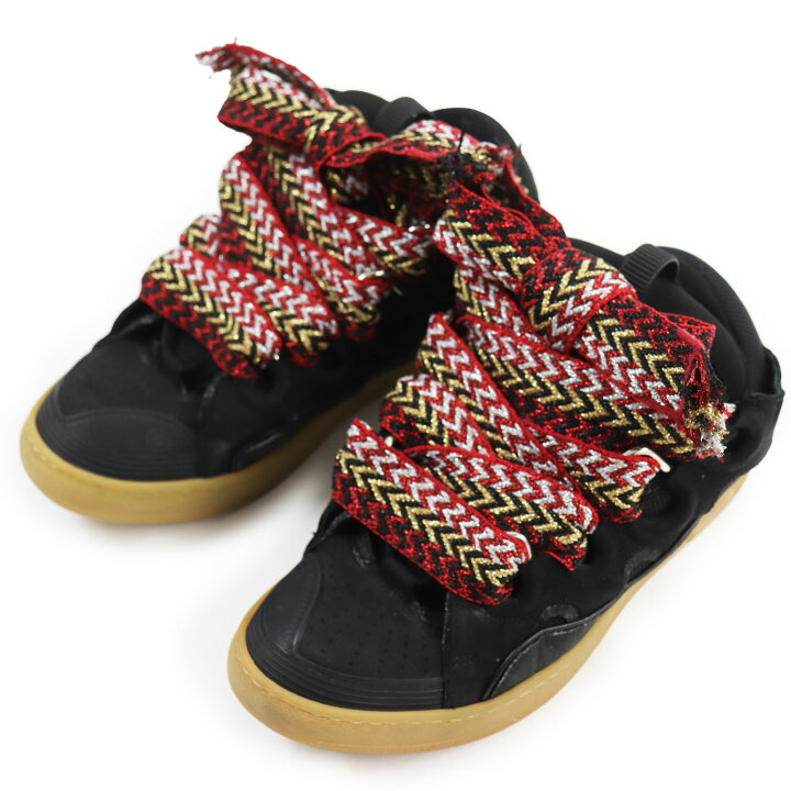 楽天市場】良品○LANVIN ランバン CURB SNEAKER カーブスニーカー  
