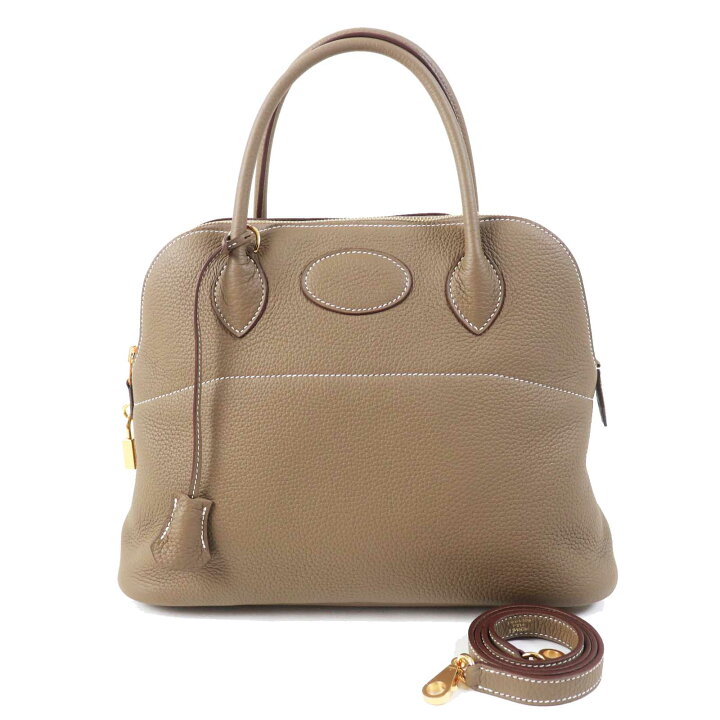 楽天市場】未使用品◎HERMES エルメス ボリード 31 エトゥープ 