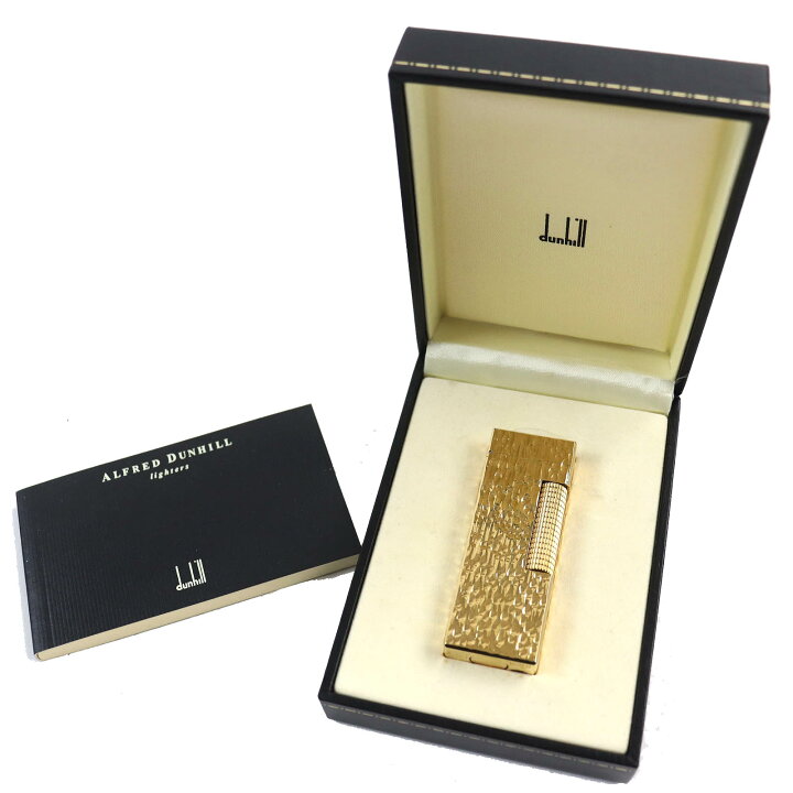 楽天市場】美品△Dunhill ダンヒル 総柄 スクエア型 ローラー式 ガス 