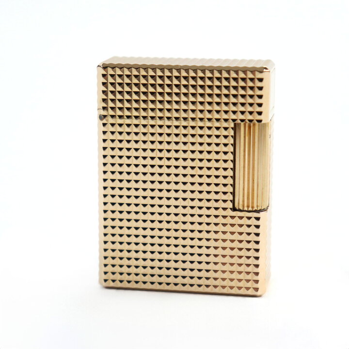 外装良品△Dupont デュポン ライン1 ショート ラッカー スクエア  