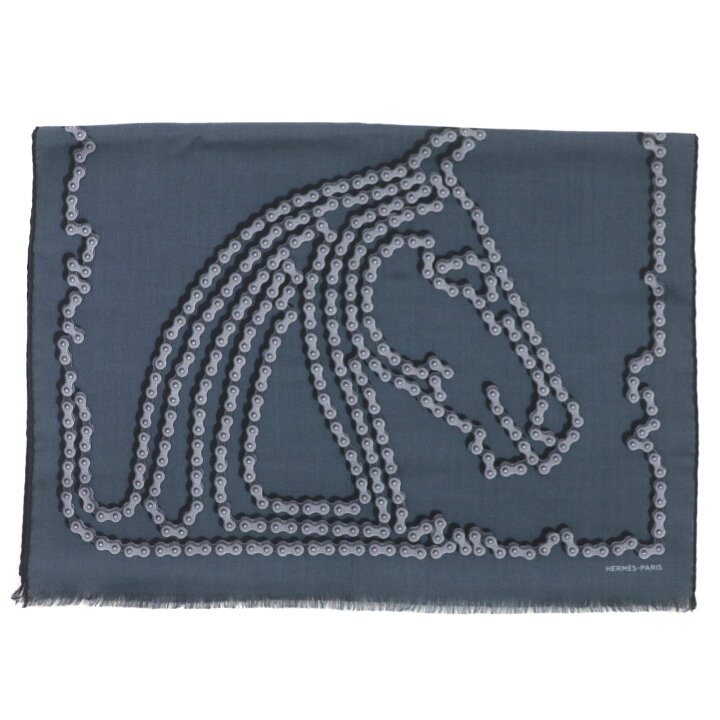 楽天市場】極美品▽HERMES エルメス Cheval Dechaine カシミヤ シルク  