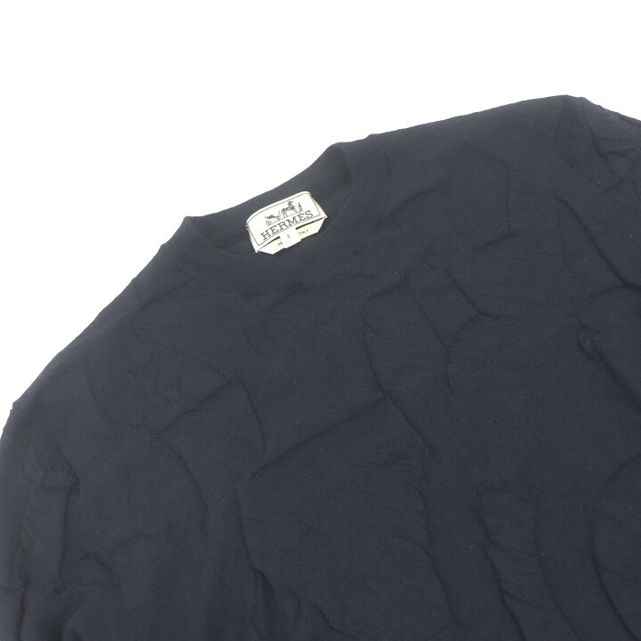 楽天市場】美品□HERMES エルメス 24SS Jeu de points harnais ウール 
