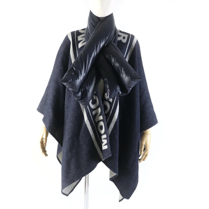 楽天市場】美品☆MONCLER モンクレール MANTELLA ロゴデザイン 襟元 