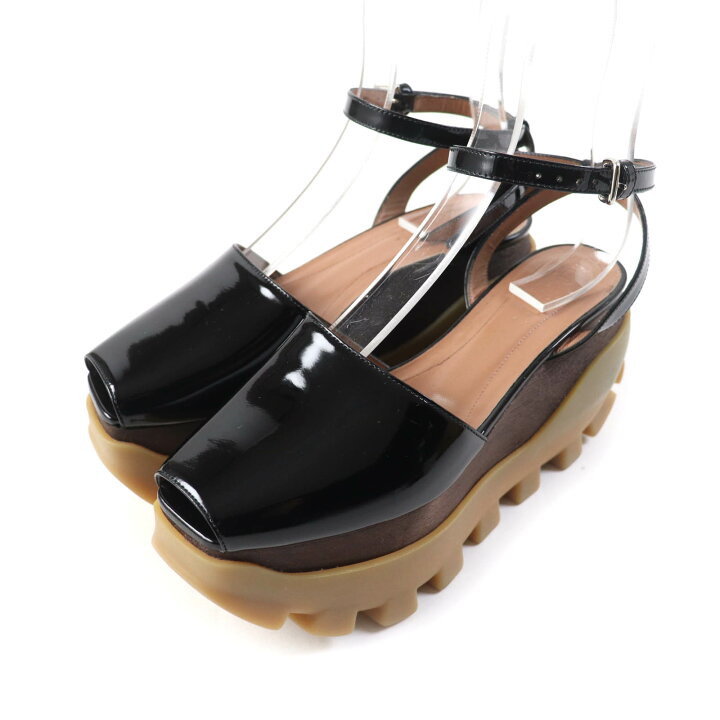 楽天市場】未使用品☆MARNI マルニ アンクルストラップ オープントゥ  