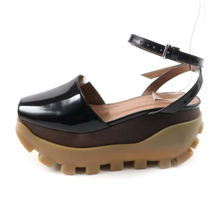 楽天市場】未使用品☆MARNI マルニ アンクルストラップ オープントゥ 