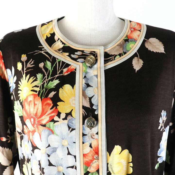楽天市場】美品△LEONARD FASHION レオナール ファッション ウール 