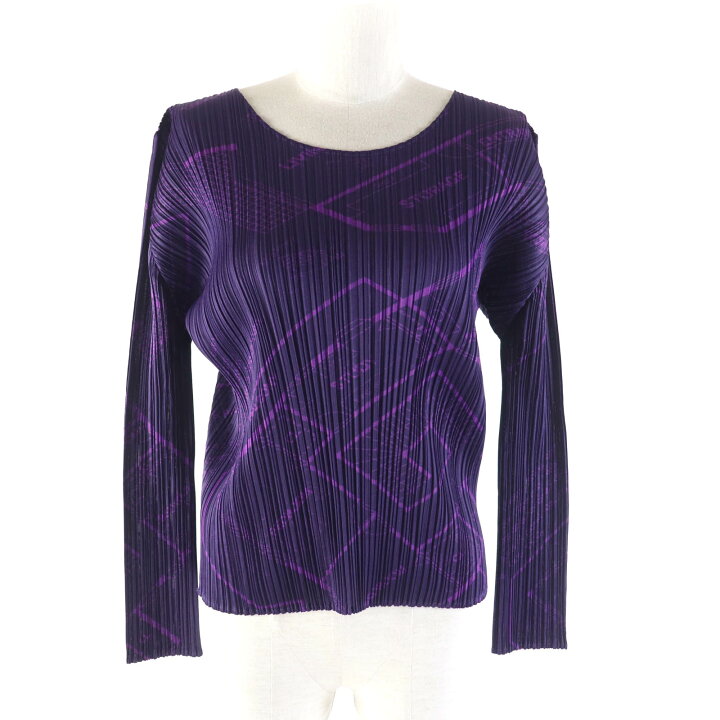 PLEATS PLEASE プリーツプリーズ 長袖カットソー 良好 サイズ3  