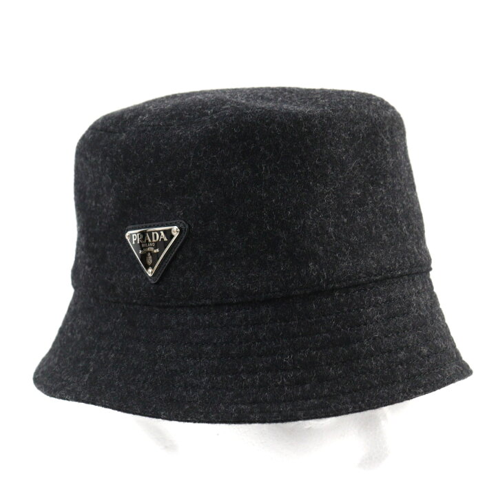 楽天市場】美品○PRADA プラダ 2HC137 ウール100% 三角プレート 
