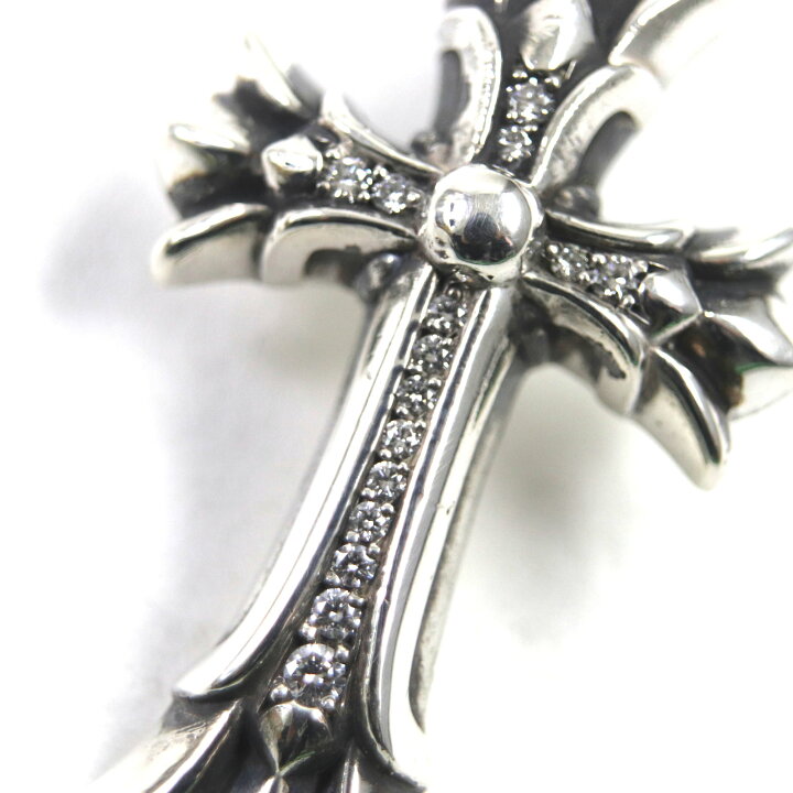 楽天市場】美品▽CHROME HEARTS クロムハーツ ダブル CHクロス  