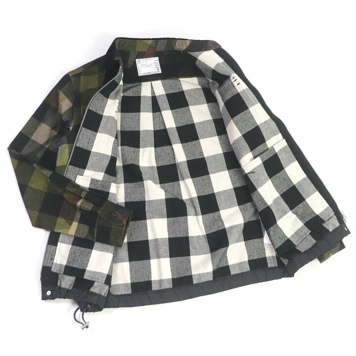 楽天市場】極美品□Sacai サカイ KAWS カウズ 21AW 21-0257M Plaid 