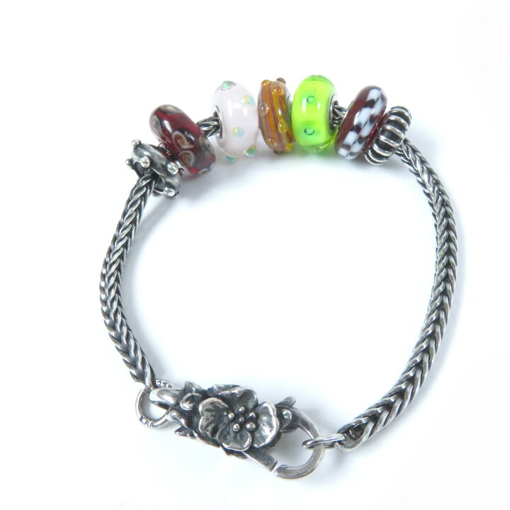 楽天市場】美品☆Trollbeads トロールビーズ クラスプ・ビーズチャーム 