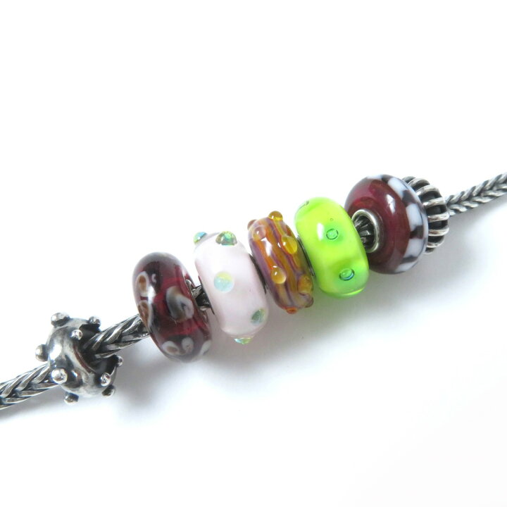 楽天市場】美品☆Trollbeads トロールビーズ クラスプ・ビーズチャーム 