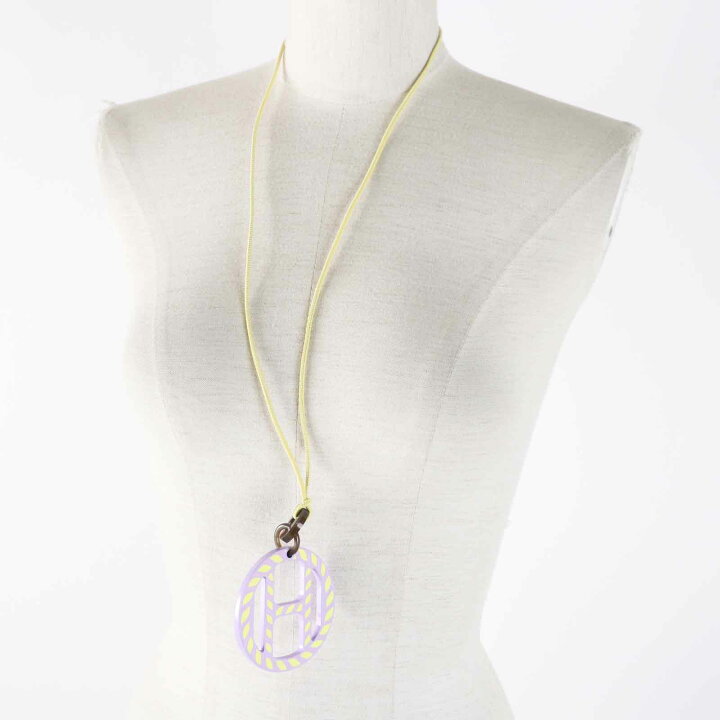 楽天市場】未使用品◎HERMES エルメス Hエキップ ペンダント 