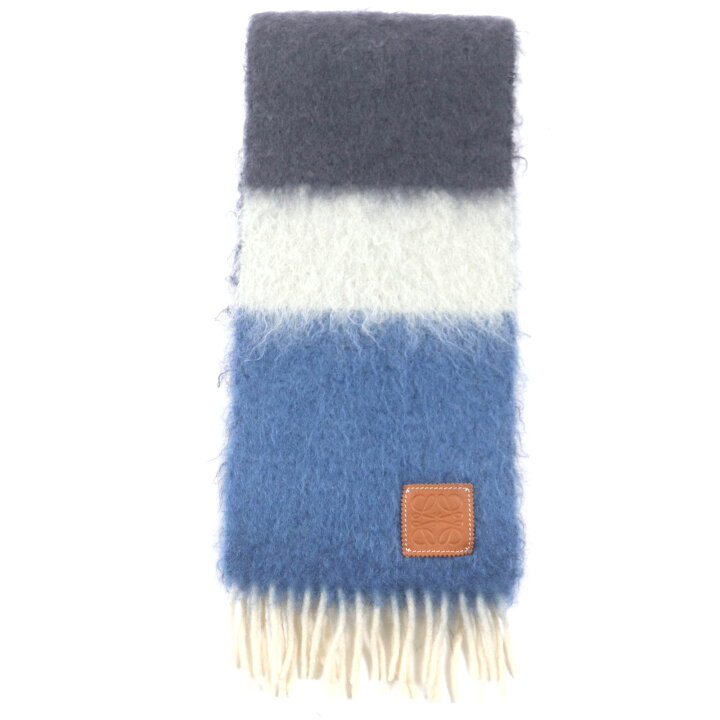楽天市場】極美品▽LOEWE ロエベ モヘア ウール アナグラム レザー  