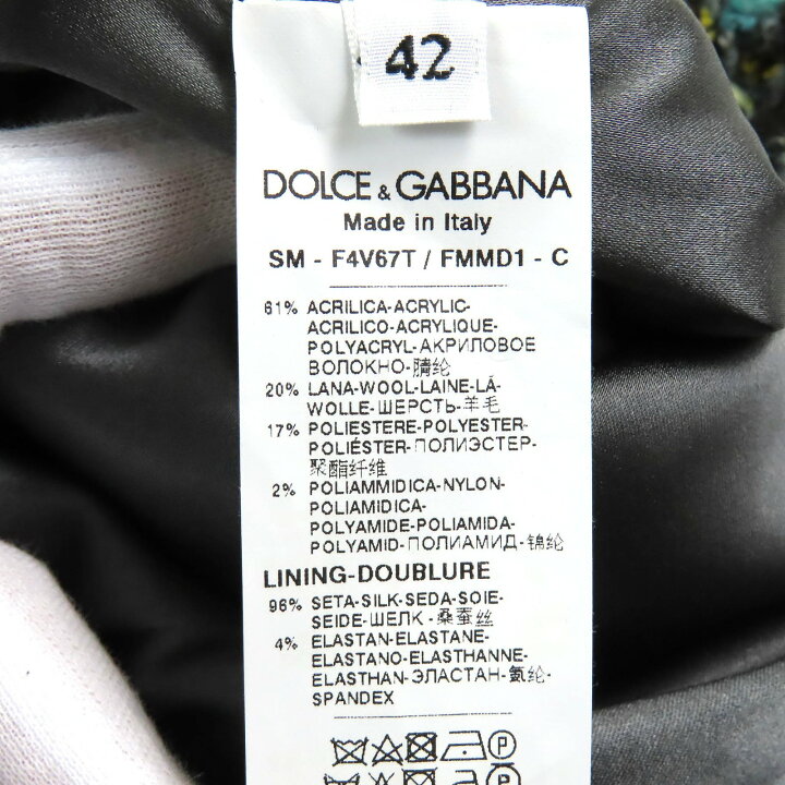 楽天市場】未使用品△DOLCE&GABBANA ドルチェ＆ガッバーナ 黒タグ  