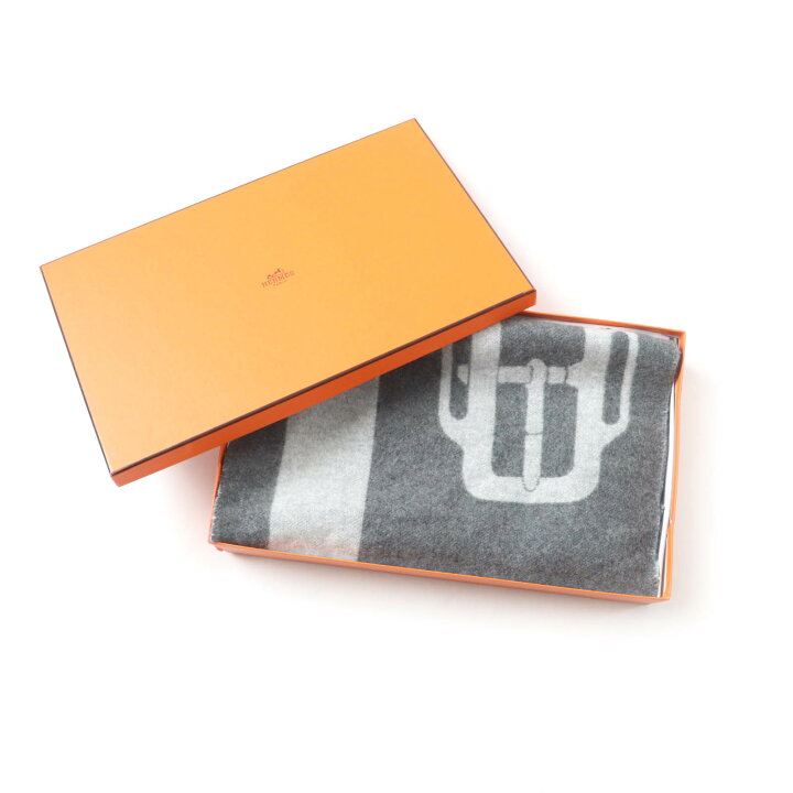 楽天市場】極美品☆HERMES エルメス サングル・ア・ブックル カシミヤ 