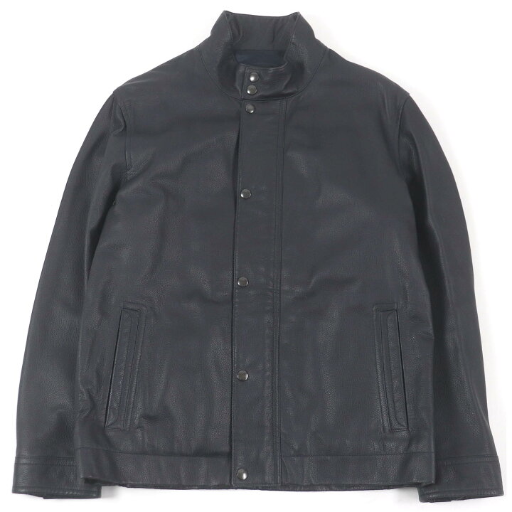 楽天市場】美品□Dunhill ダンヒル 羊革 スタンドカラー 中綿入り 