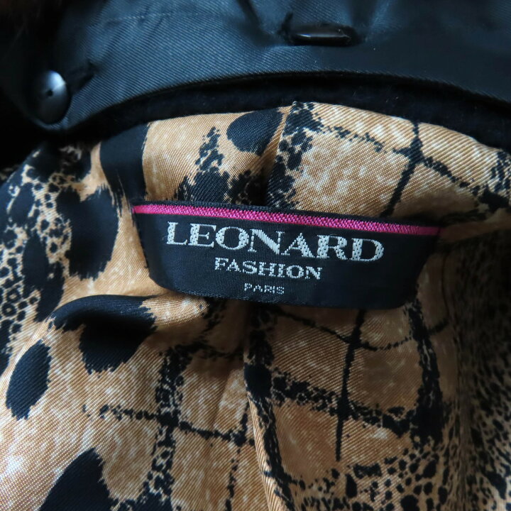 楽天市場】美品☆LEONARD FASHION レオナール ファッション 0368392 襟 
