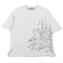 楽天市場】エルメス Tシャツ（カラーホワイト）（Tシャツ・カットソー  